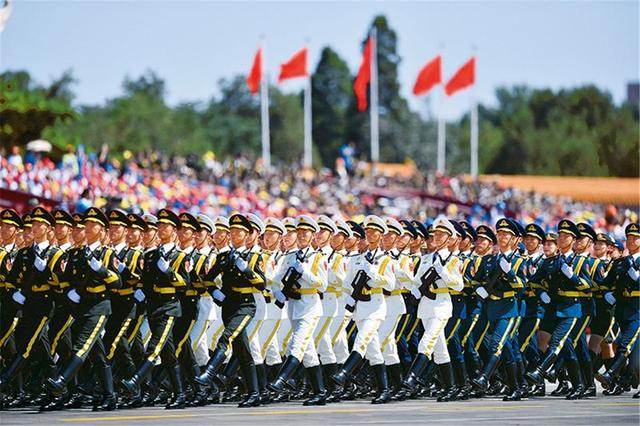 中国的军事力量日渐强大