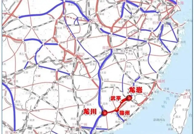 高铁通道,福建,龙龙高铁,高铁,广东,龙岩