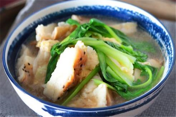 鸡汤烩锅饼