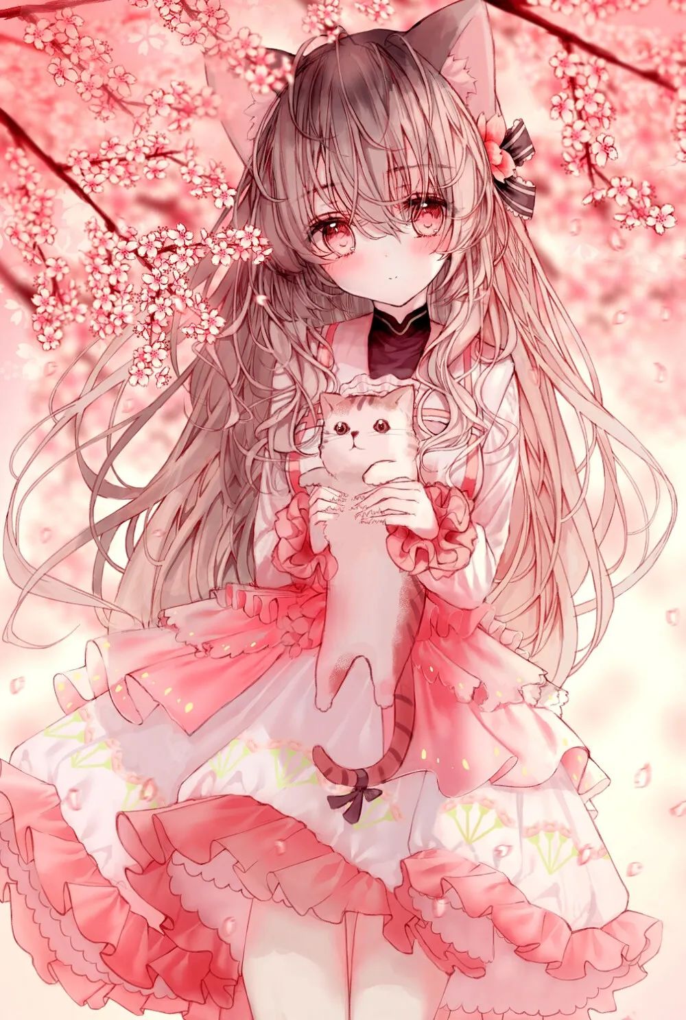 华丽二次元少女动漫图片专辑