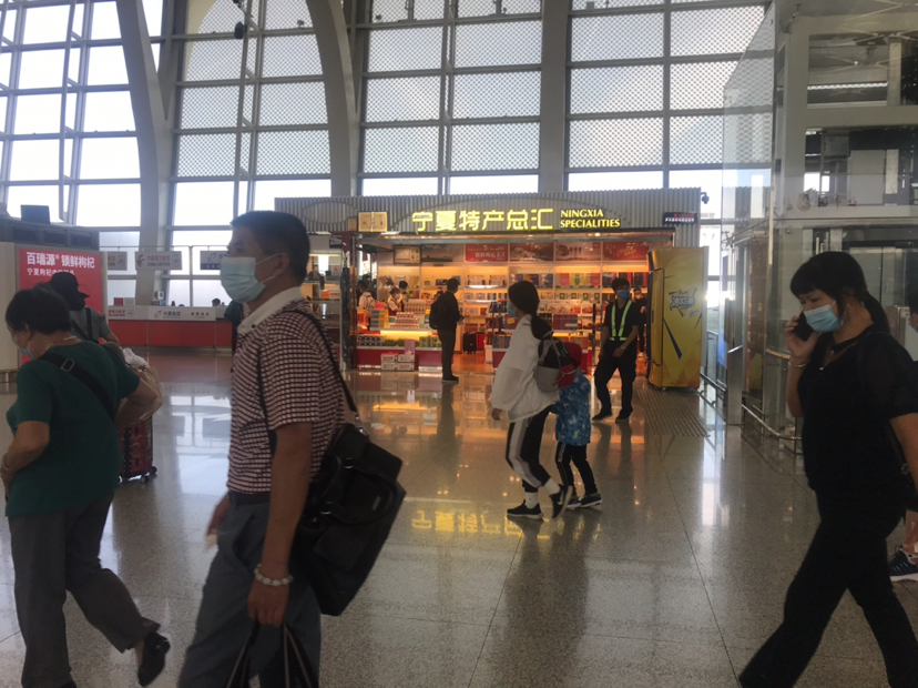 第一次去宁夏银川机场
