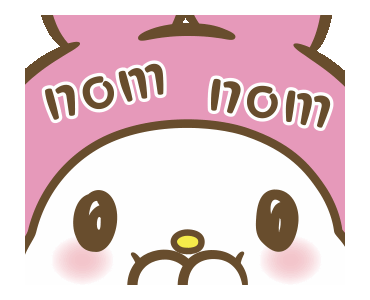 美乐蒂呢~ 动图长按保存 来源: 微博:可爱因子出逃 :line stickers