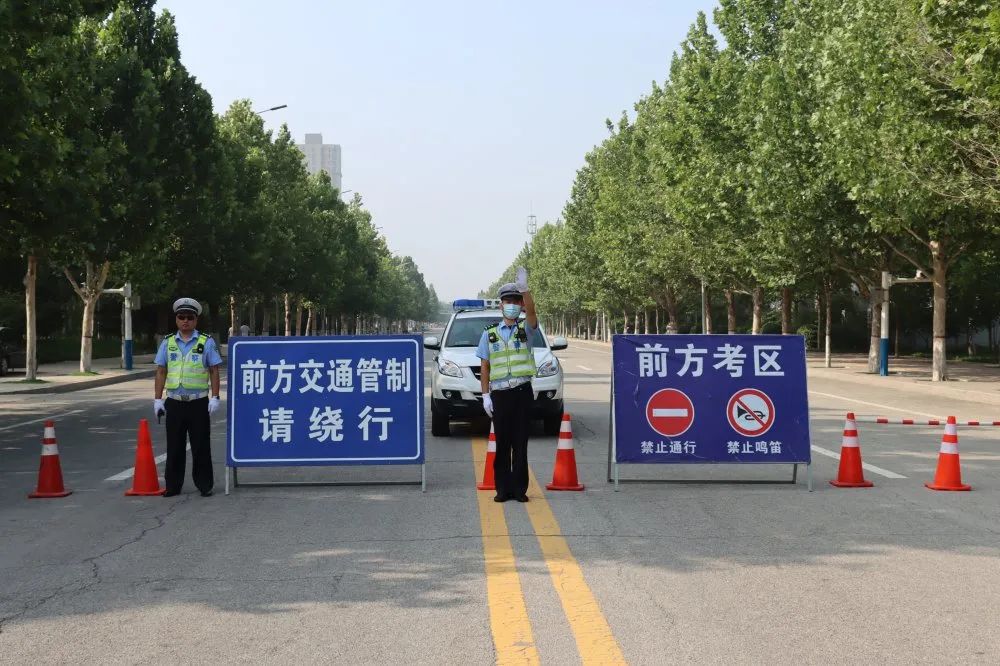 明日中考将对这些道路实行交通管制,请绕行!