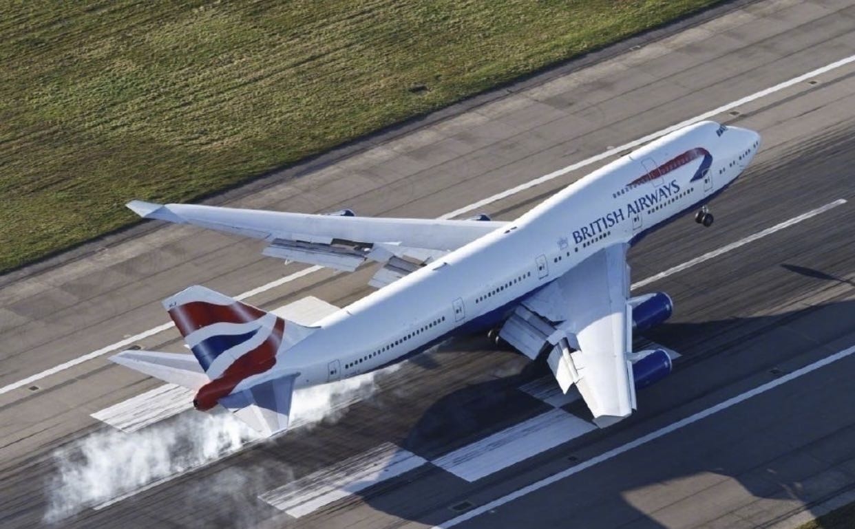 英国航空公司波音747客机全部提前退役