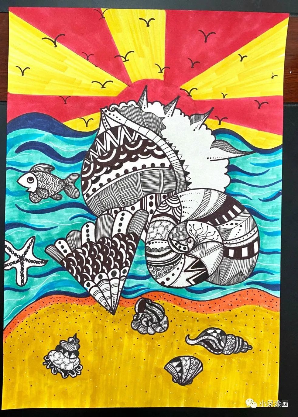 创意线描来一波!