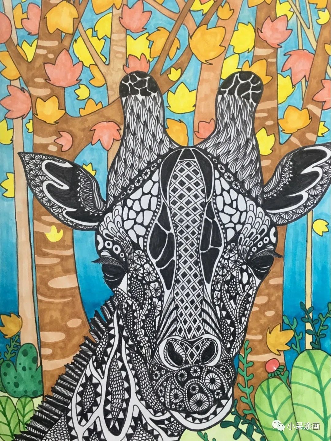 创意线描来一波!