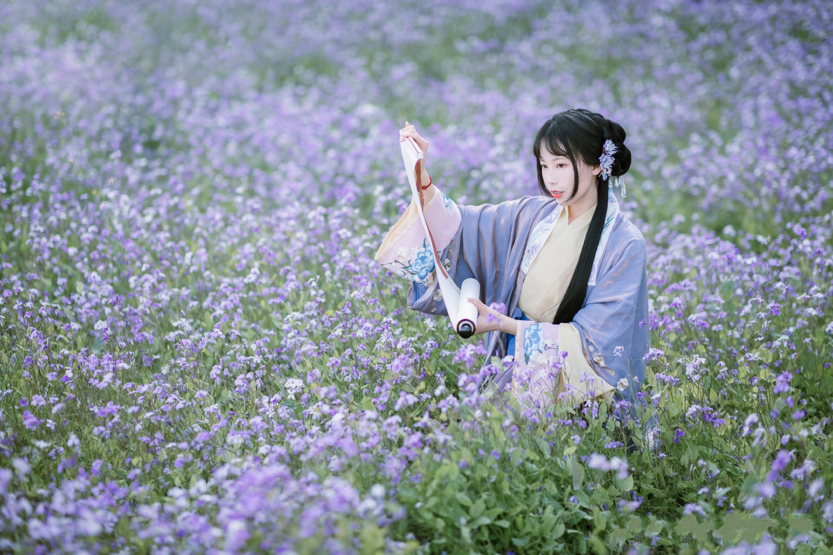 【汉服摄影】花影