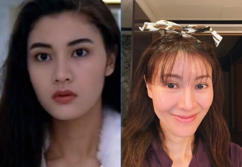 李嘉欣深夜晒自拍,离开十级精修后,50岁这颜值认真的吗