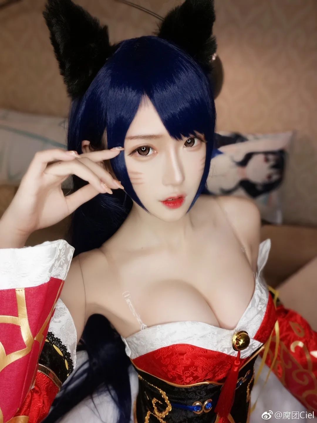 腐团儿#fgo#黑呆 跟我与一宝贝 腐团儿 cosplay 写真