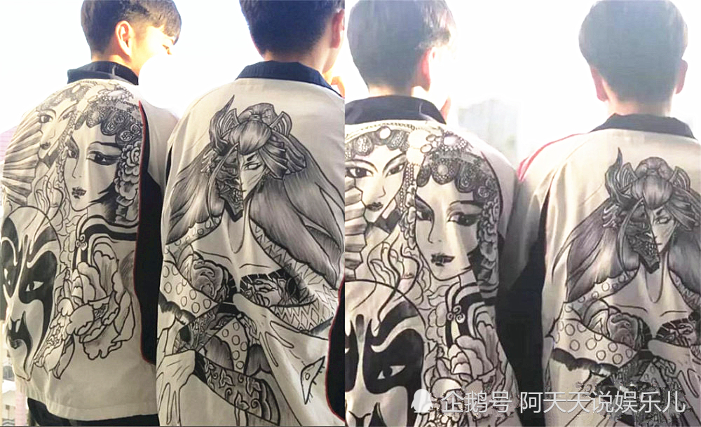 "校服画"很流行?瞬间变得高大上,看到最后:被耽误的纹身师?