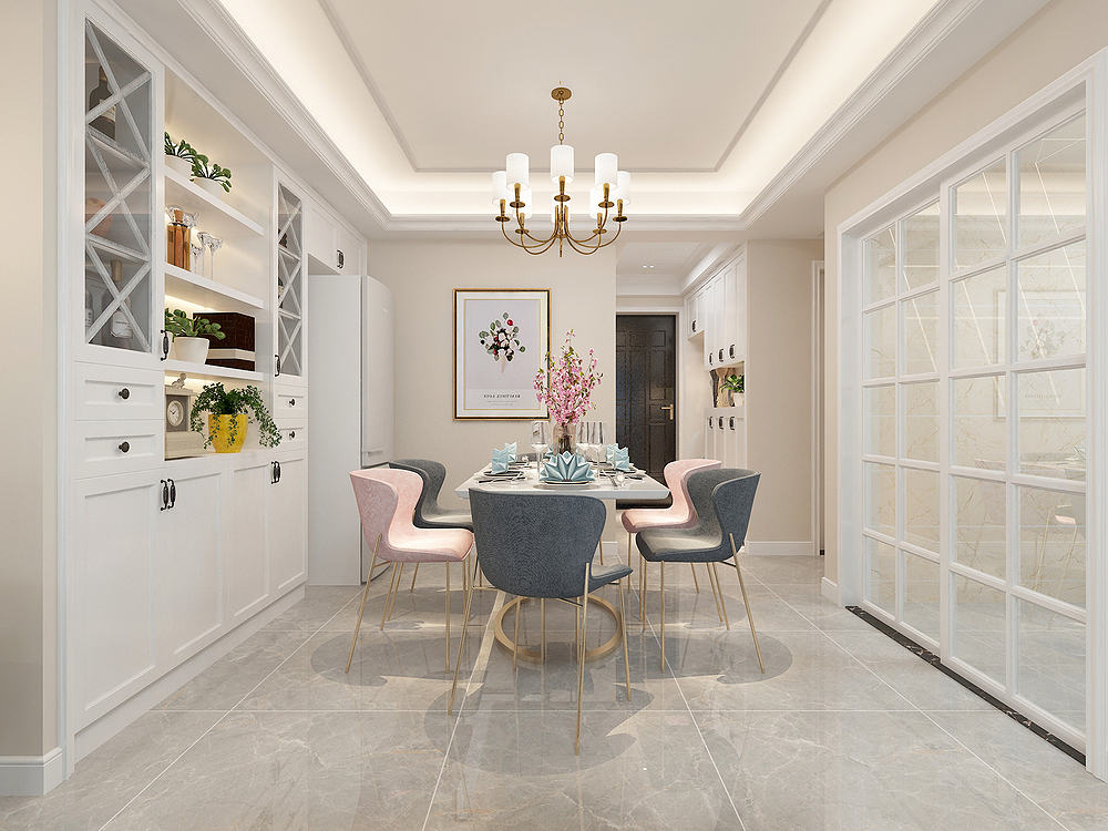 美式风格装修,鞋柜,简单装修,玄关,家居