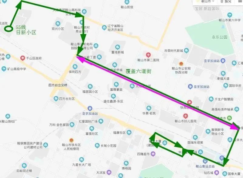 鞍山两条公交线路即将停运!一条线路改线!