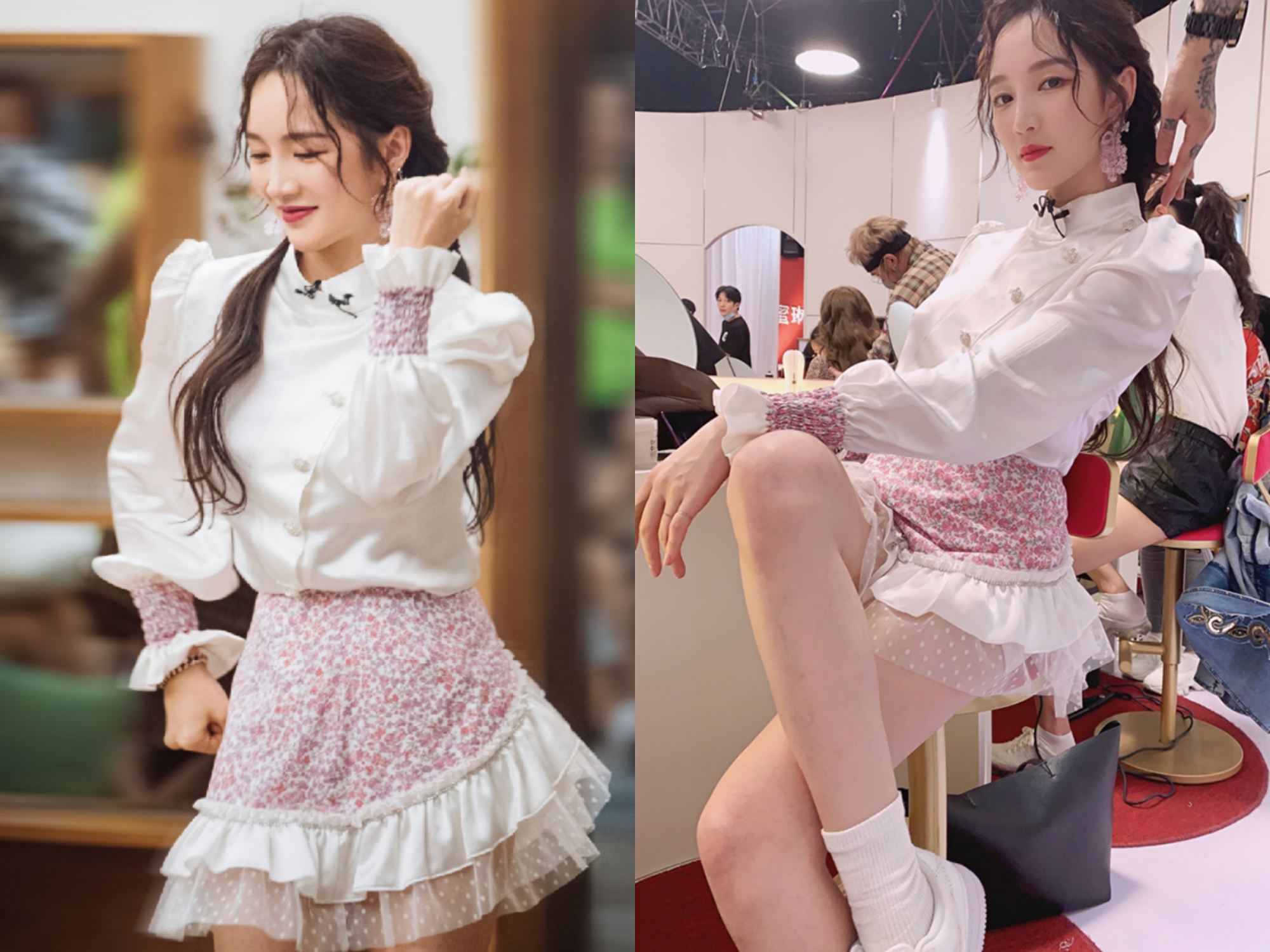 孟佳真的是行走的衣架子,再怎么基础款的衣服,她穿就特别潮!