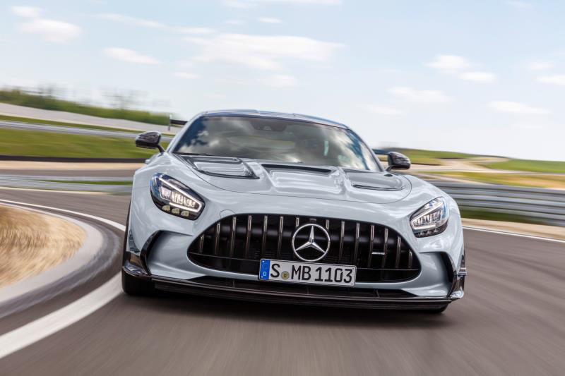 全新梅赛德斯-amg gt black series强势吸睛