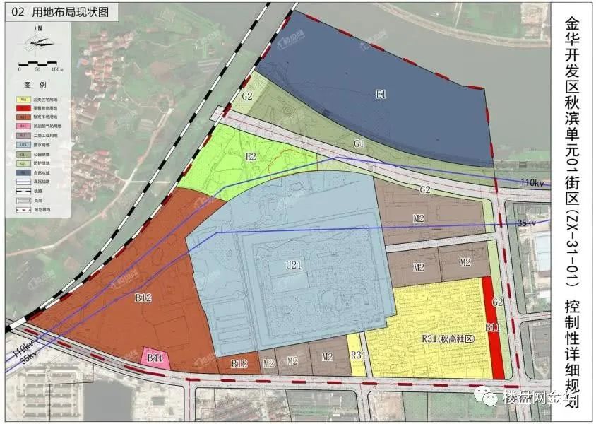 总用地面积83.65公顷!秋滨单元01街区控制性详细规划公示