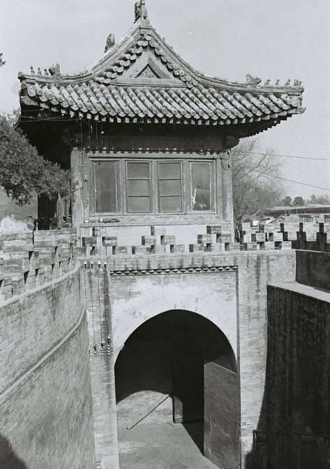历史旧影:50年代初,北京北海公园团城!