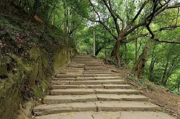 重庆,黄葛古道,重庆工商大学,铁山坪,登山