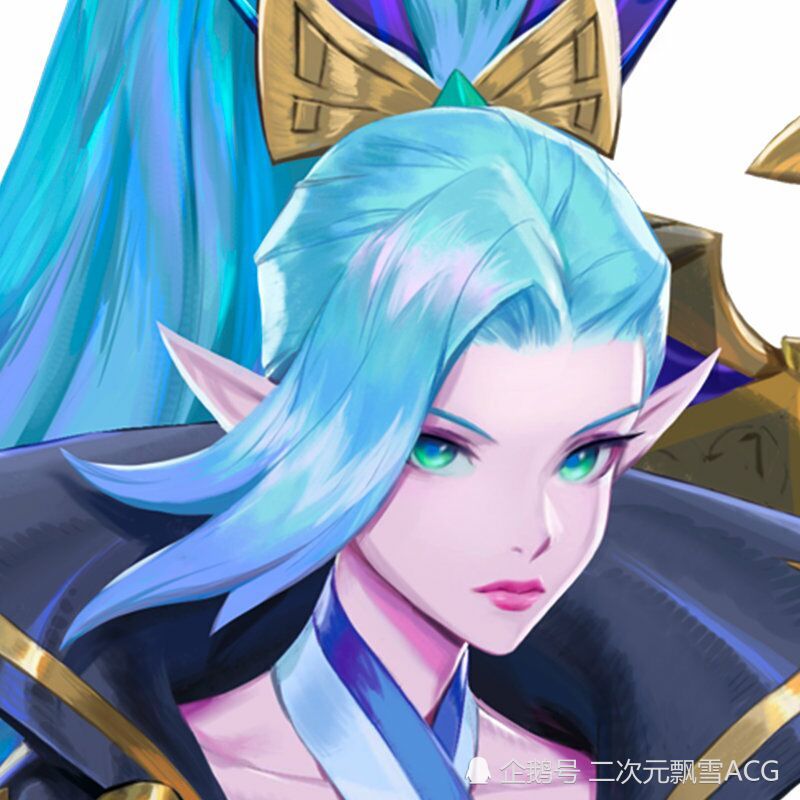 绽灵节灵魂莲华,二次元画风,英雄联盟lol,蛇女新皮肤,傲娇瑞文