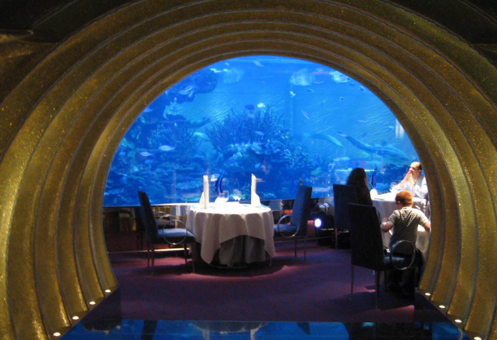 全球唯一的十星级酒店,建于水下可与鱼同眠,一晚竟需5500美金