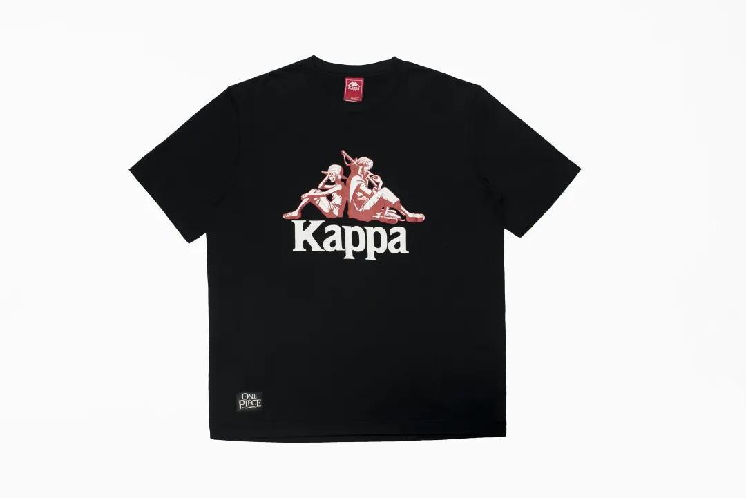 在这次联名推出的短袖logot恤中,kappa有心地将五个高人气航海王形象