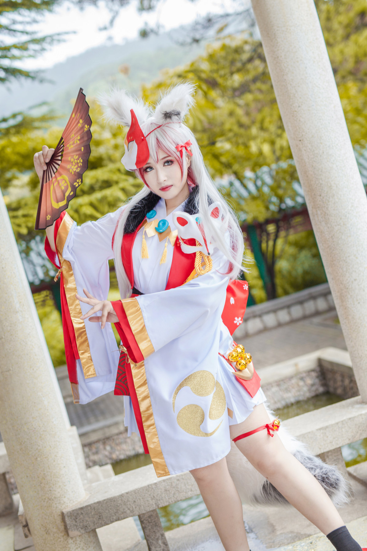 阴阳师手游 妖狐cosplay