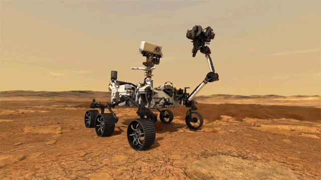 科研圈 2020-07-30 18:29 美国宇航局(nasa)最新一代火星探测器