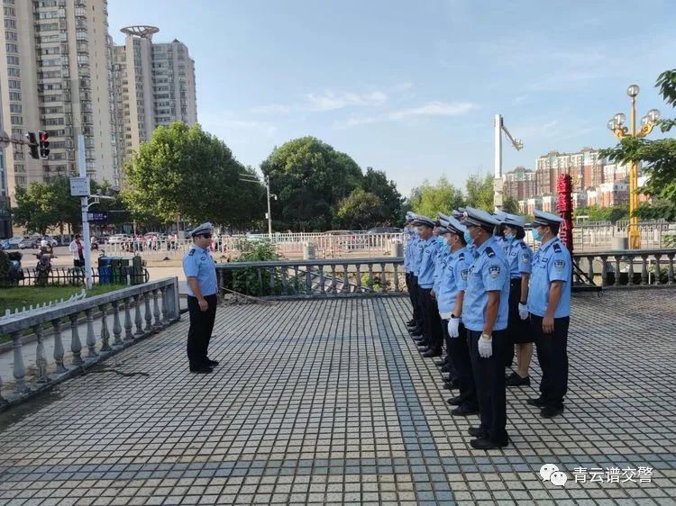 青云谱交警大队开展岗位大练兵,促进规范执法