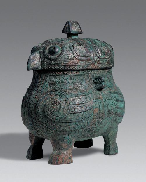 鸮卣,山西博物院,古代宝藏,古文物出土