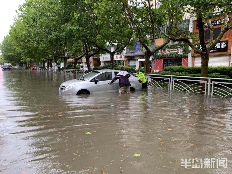 暴雨,青岛,防汛,胶州市