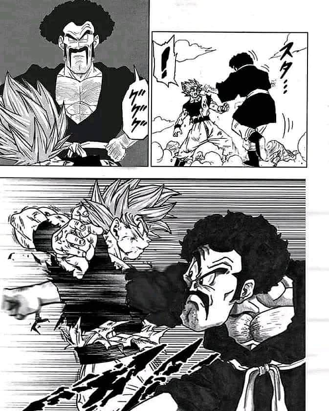 比鲁斯,龙珠超,漫画