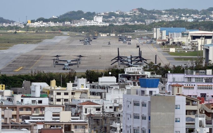 日本冲绳美军基地,日本冲绳县,驻日美军基地,美军,日本_军事,汉森基地