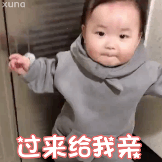 萌娃表情包:有妹妹加v吗