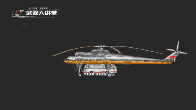 苏联直升机又一神作,米里设计局mi-10直升机,开发西伯利亚的利器