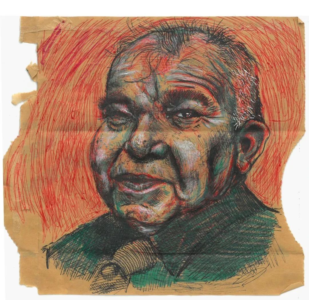 星巴克包装袋上的60幅画,寄托着这位外籍人士的“古北情缘”!