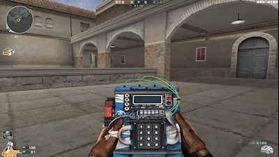 【cf】先遣服快讯:霓虹击杀图标gif赏析,有点心动哦