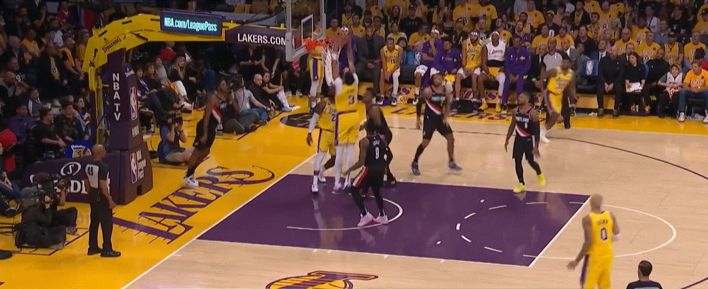 nba季后赛前瞻西部首轮之湖人队vs开拓者队