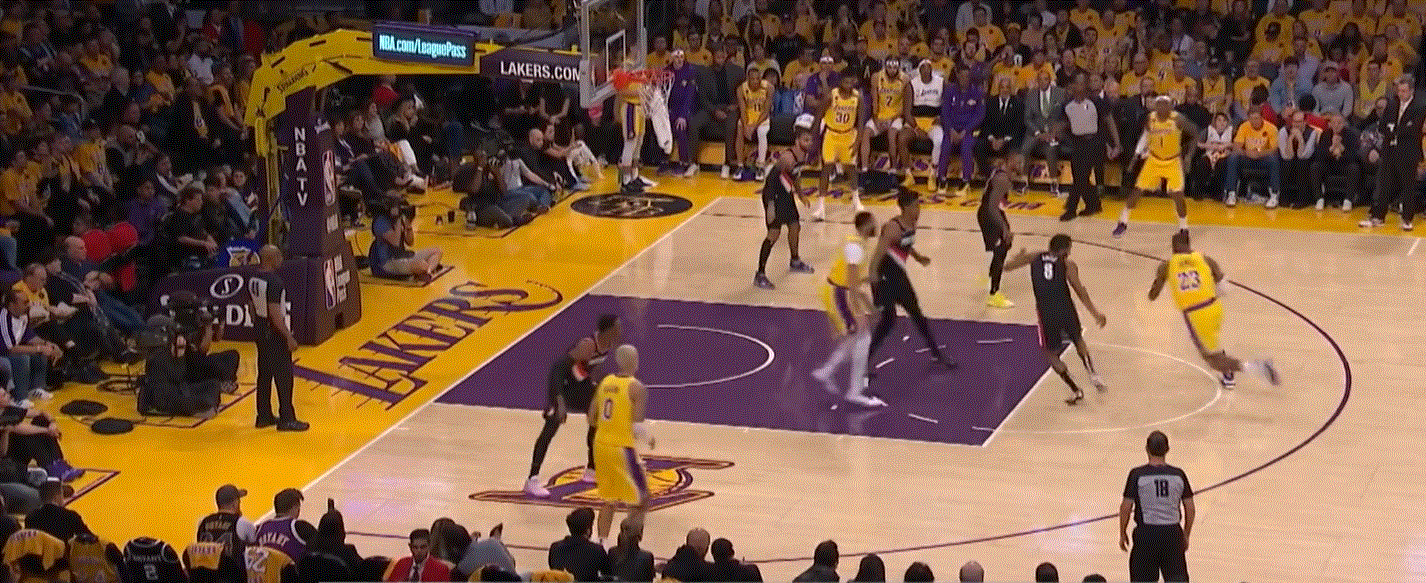 nba季后赛前瞻西部首轮之湖人队vs开拓者队