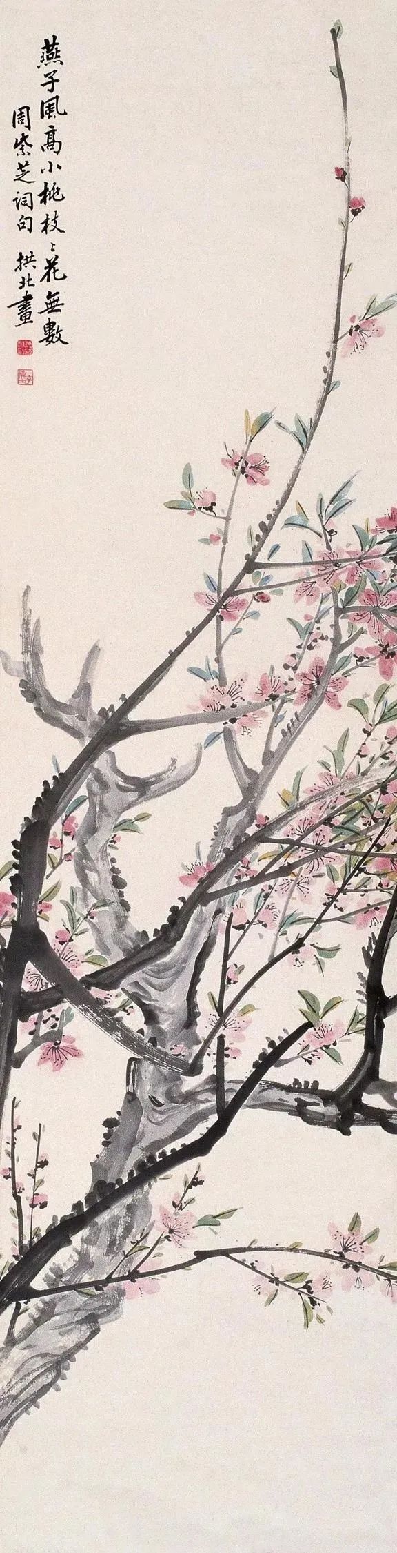 民国画坛领袖,他的花鸟画堪称一流!