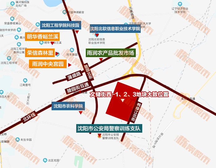 除了万科首府未来城之外,华润置地旗下荣华府虽然距离学校有一定距离