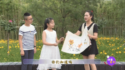 【诗意童年《墨萱图 谢慈亲