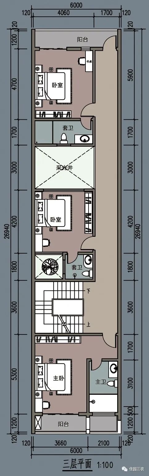 看看这栋面宽6米9室1厅的自建房,心里豁然开朗