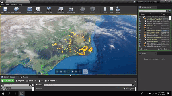 虚幻引擎与gis的