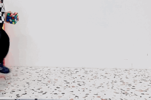 再放一张gif动图,让大家感受一下 小五灵活的步伐