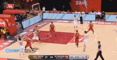 火锅gif-胡金秋轻松吃饼gif-胡金秋稳健的挑篮gif-胡金秋换手上篮帮助