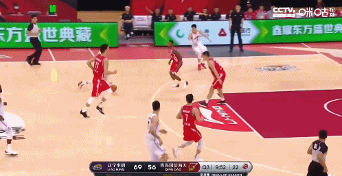 郭艾伦一条龙开局先来个三分练练手拿到球火力全开就是各种突突真正