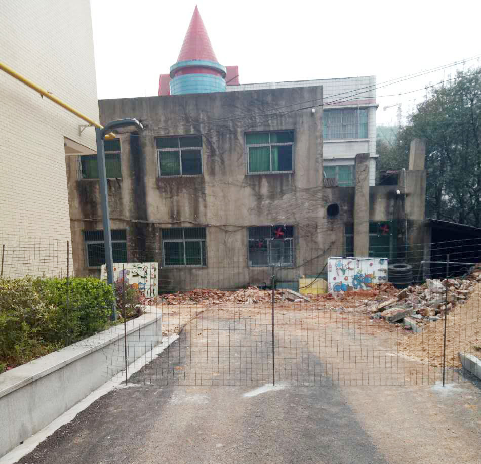 大冶凤凰城违规建设,风华幼儿园搬迁侵占小区