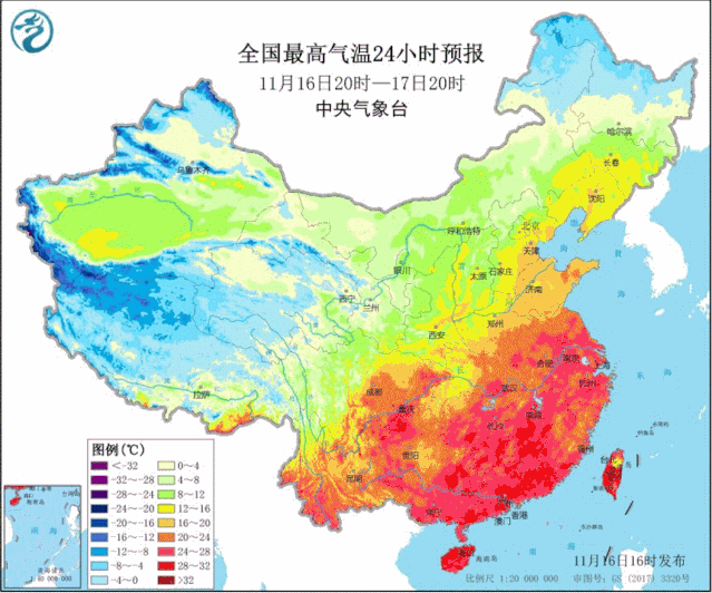 16】气象台发布重要天气:本周有雨有风