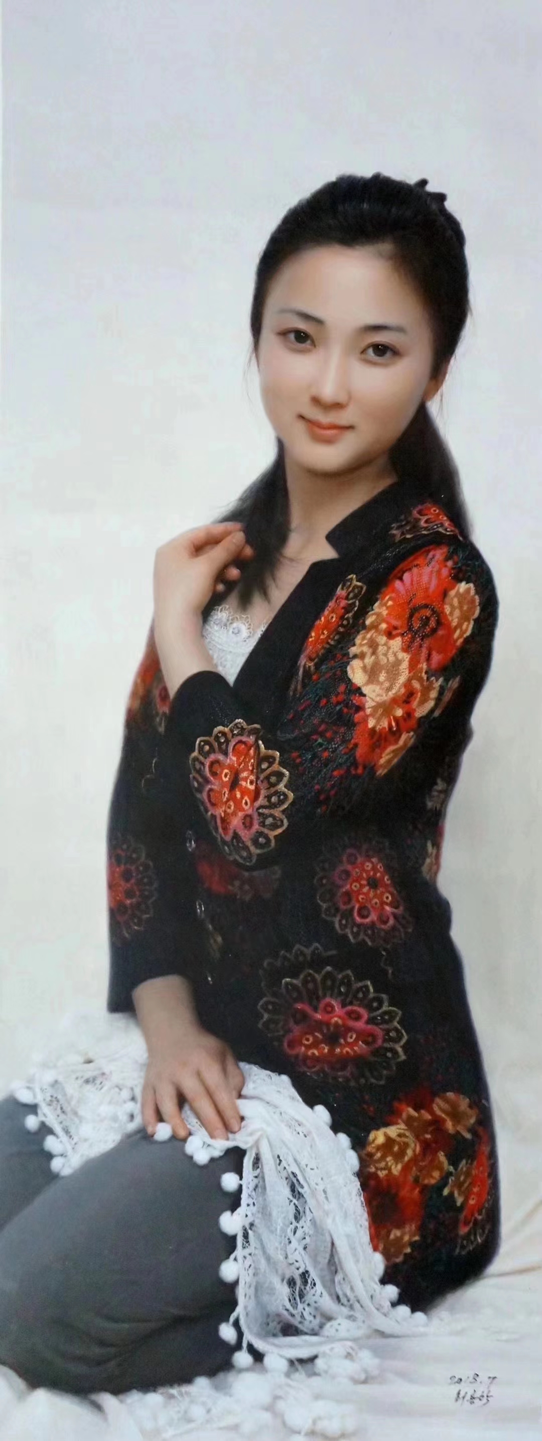 画出自信,画出活力,画出风采——朝鲜人物油画肖像作品赏析之一