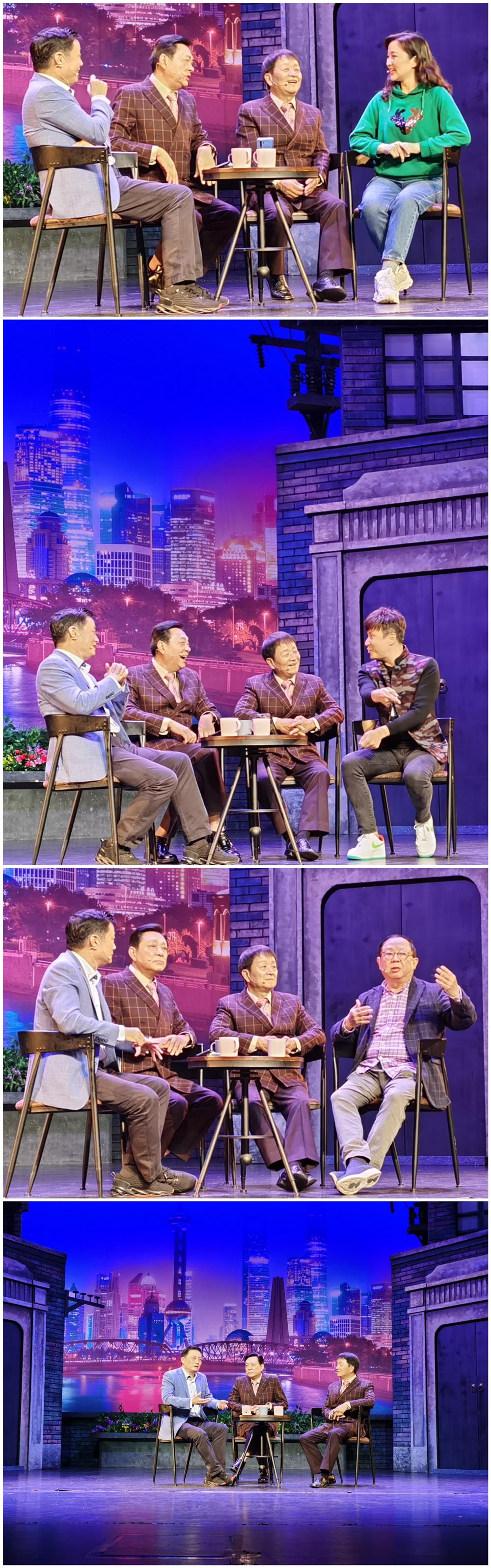 毛猛达沈荣海请方亚芬朱桢作客,老友汇聚的独脚戏直播太可乐了!