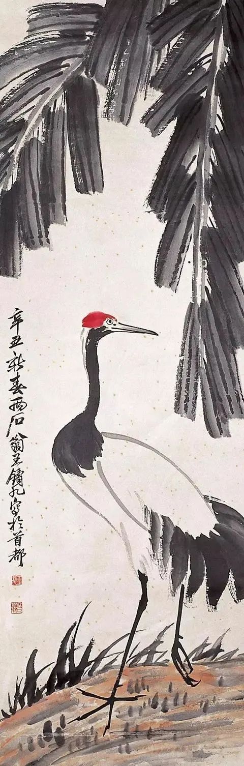 王铸九的花鸟画,气势夺人